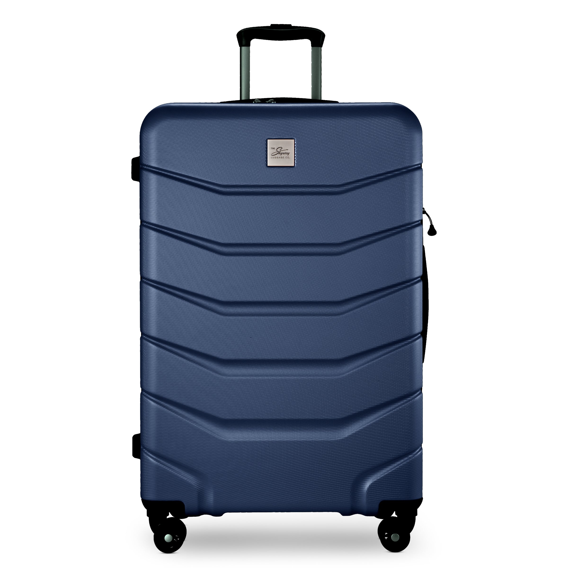 Theory Luxe Executive Shella 40 ネイビー Silverton Hardside Large Check-In Expandable Spinner – Skyway Luggage