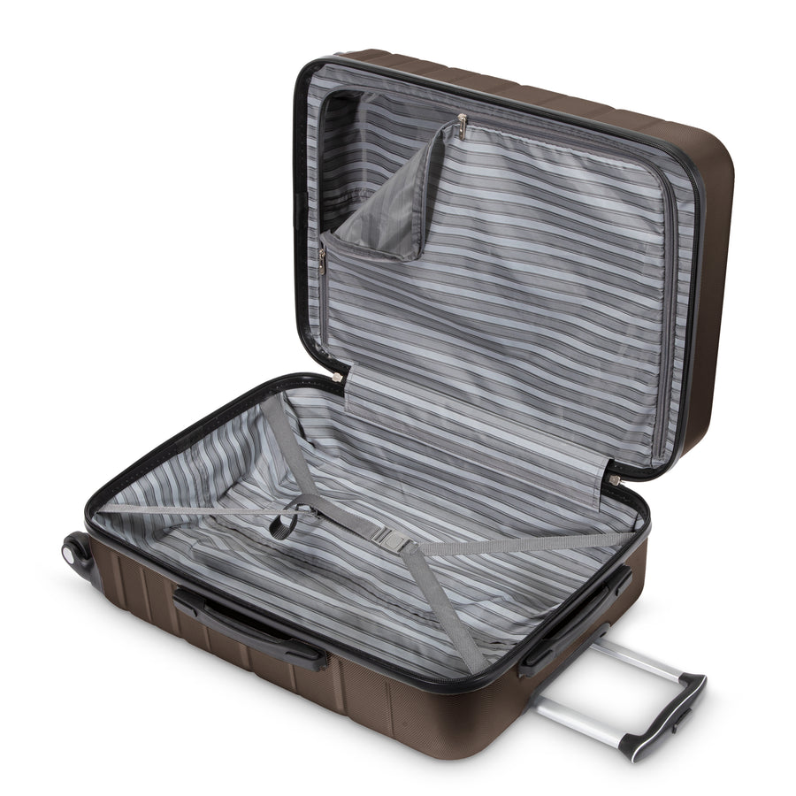 Epic Hardside Classic 4-Wheel 2 Piece Hardside Luggage Set (24" & 28")