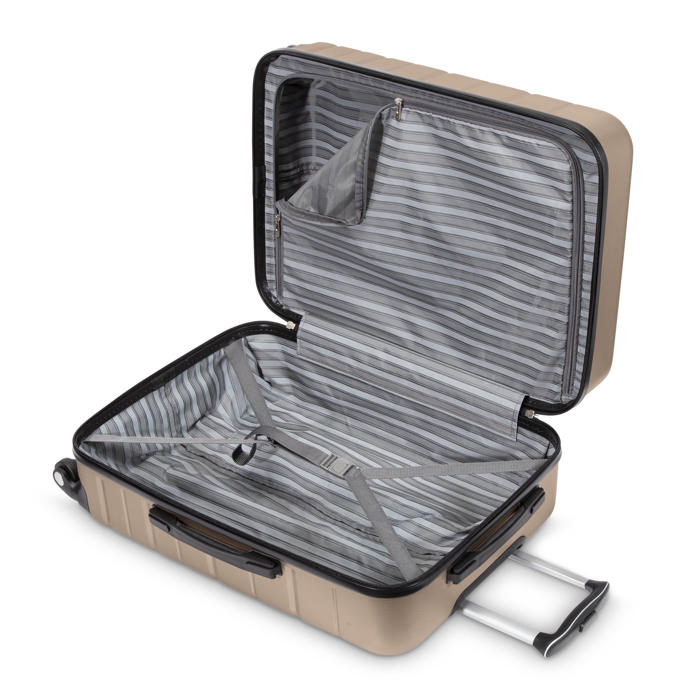 Epic Hardside Classic 4-Wheel 2 Piece Hardside Luggage Set (24" & 28")