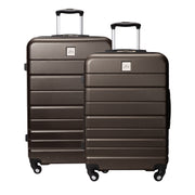 Epic Hardside Classic 4-Wheel 2 Piece Hardside Luggage Set (24" & 28")