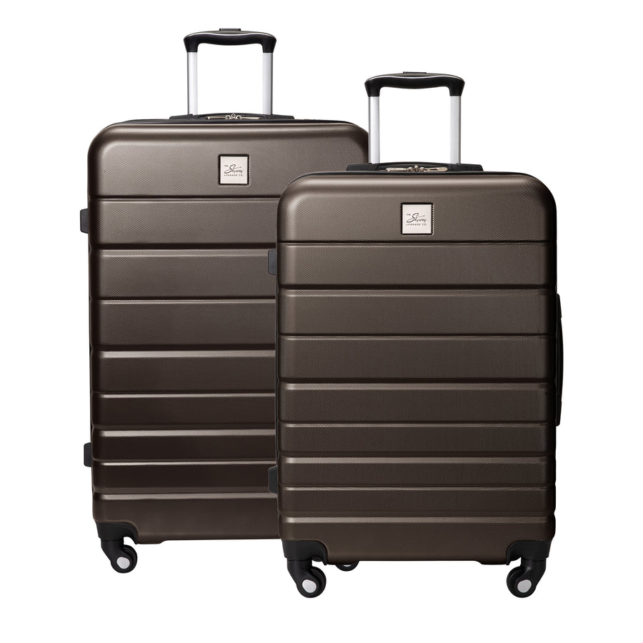 Epic Hardside Classic 4-Wheel 2 Piece Hardside Luggage Set (24" & 28")