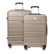 Epic Hardside Classic 4-Wheel 2 Piece Hardside Luggage Set (24" & 28")