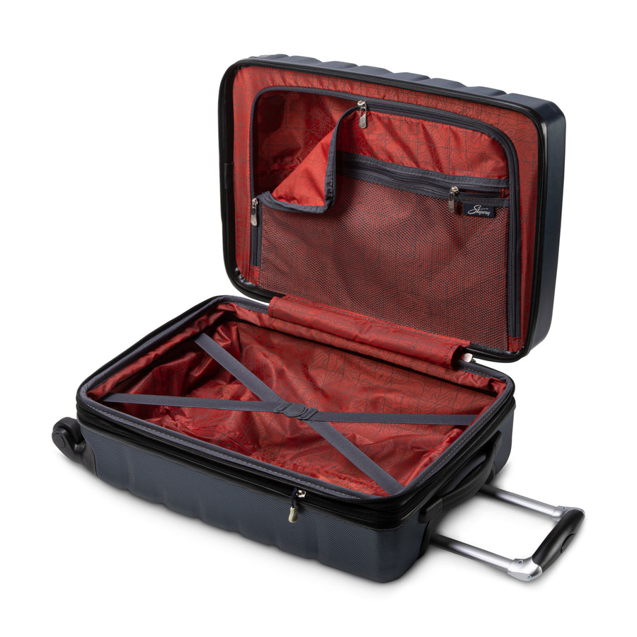 Sounder Hardside Carry-On Expandable Spinner, Black