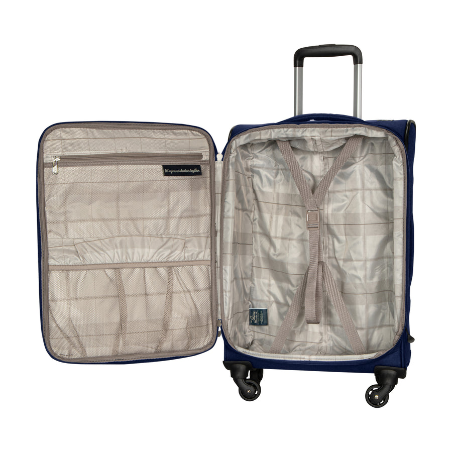 Broadview Softside Carry-On Expandable Spinner