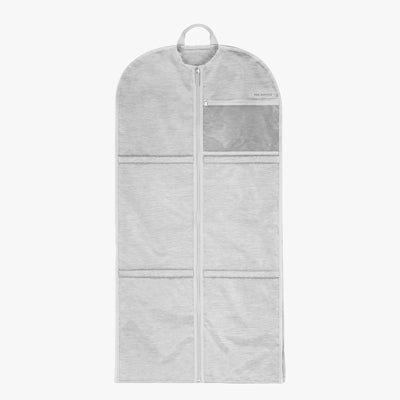 Essentials Small Garment Sleeve in Coud Front View~~Color:Cloud~~Description:Front