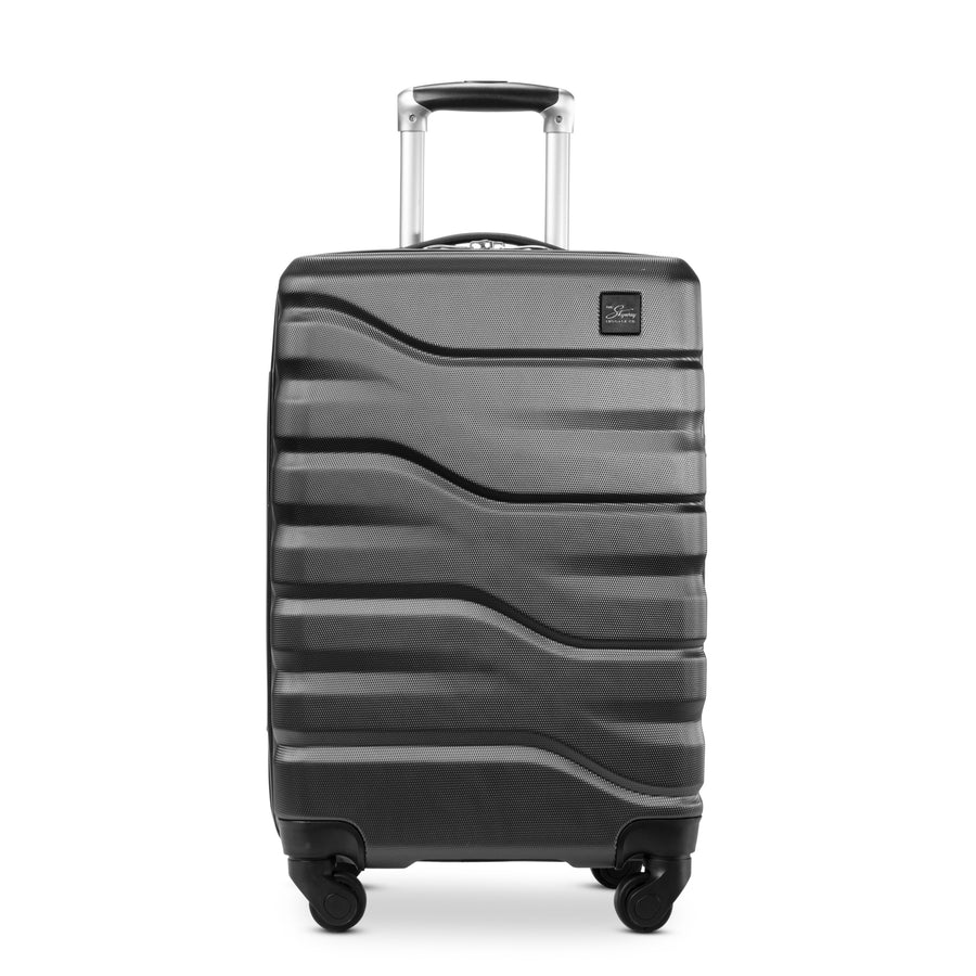 Sounder Hardside Carry-On Expandable Spinner, Black