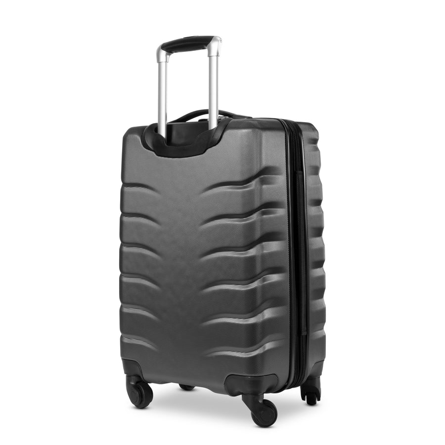 Sounder Hardside Carry-On Expandable Spinner, Black