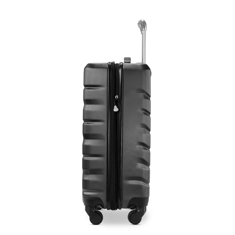 Sounder Hardside Carry-On Expandable Spinner, Black